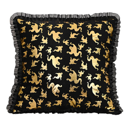 Halloween Element Decorative Pillow - A - Pillowcase with Core - 18" x 18" - image 5