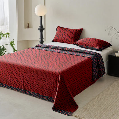 Ginkgo Biloba Natural Cotton Gauze Bedspread - image 1