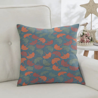 Ginkgo Cotton Gauze Jacquard Square Pillowcases(2PCS) - image 1