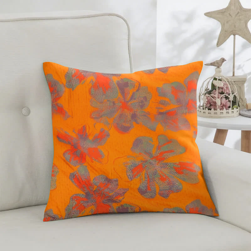 Iris Cotton Gauze Jacquard Square Pillowcases(2PCS) - image 1