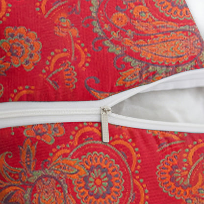 Paisley Print Cotton Jacquard Square Pillowcases(2PCS) - image 3