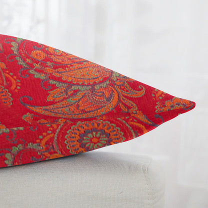 Paisley Print Cotton Jacquard Square Pillowcases(2PCS) - image 2