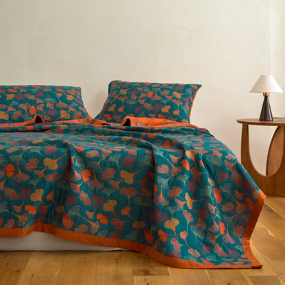 Ginkgo Biloba Organic Cotton Quilt - image 1