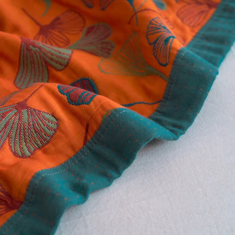 Ginkgo Biloba Organic Cotton Quilt - image 21