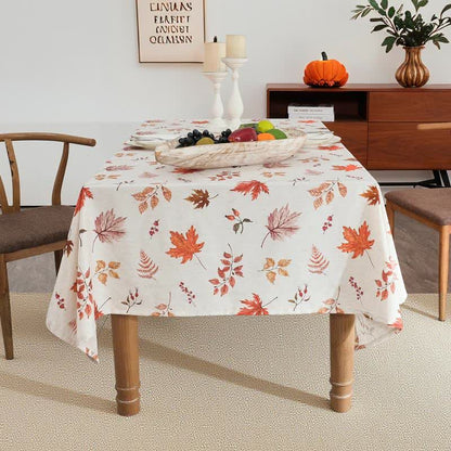 Harvest Maple Leaf Waterproof Tablecloth - image 2