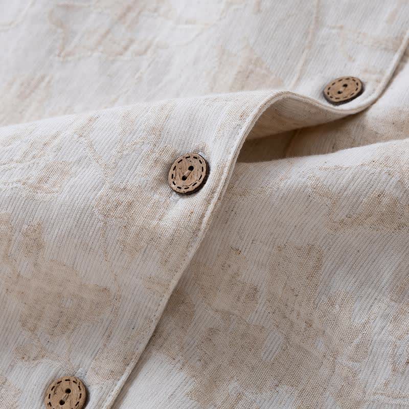 Matching Minimalist Cotton Linen Loungewear Set - image 8