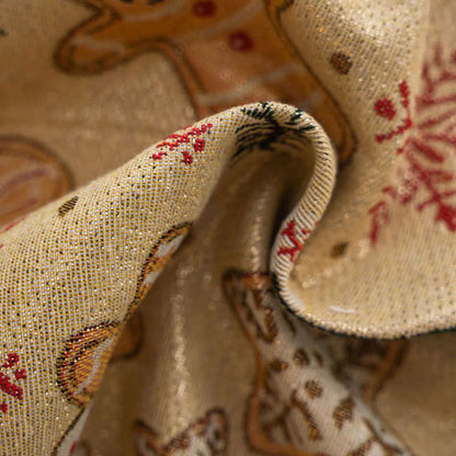 Christmas Gingerbread Man Holiday Curtain - image 5