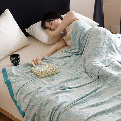 Conch Print Natural Cooling Bedspread - image 1