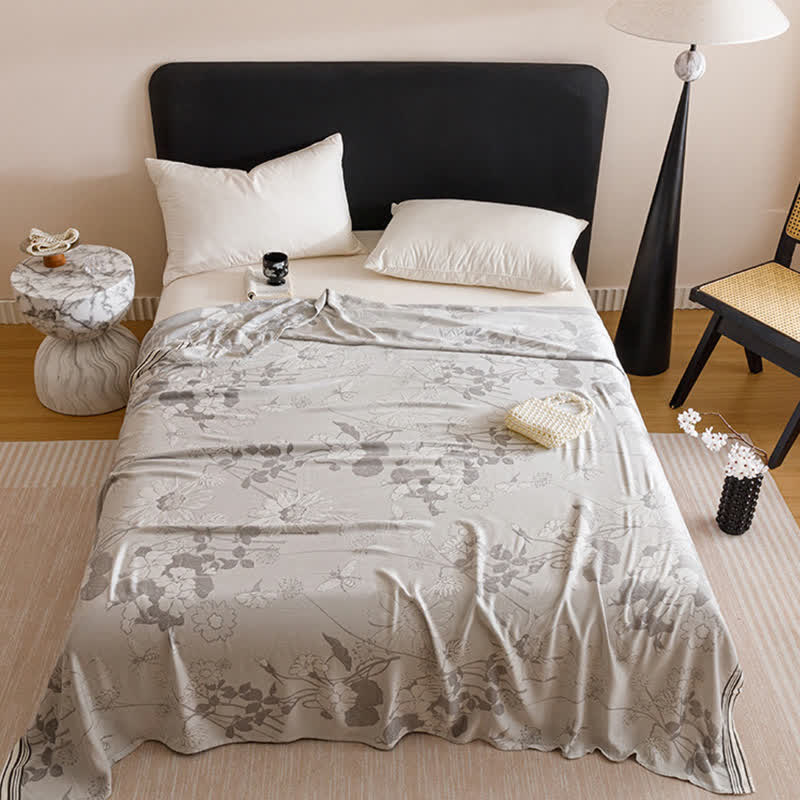 Rustic Floral Print Cooling Sheet Bedspread - image 3