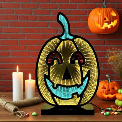 Halloween Pumpkin Demon Infinity Lights - image 2