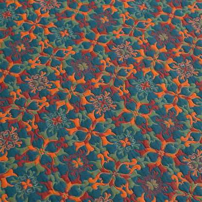 Retro Geometric Pattern Cotton Fitted Sheet - image 6