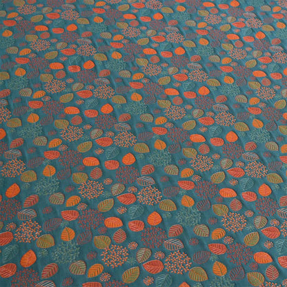 Leaf Print Cotton Gauze  Fitted Sheet - image 5