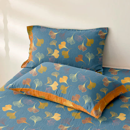 Ginkgo Biloba Cotton Jacquard Sheet Bedspread - image 2