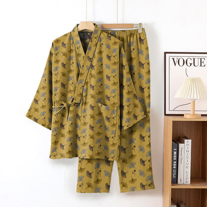 Ginkgo Organic Cotton Kimono Loungewear Set - image 19