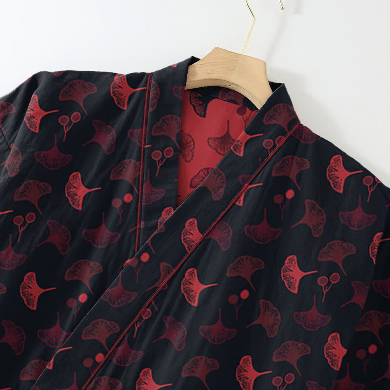Ginkgo Organic Cotton Kimono Loungewear Set - image 11