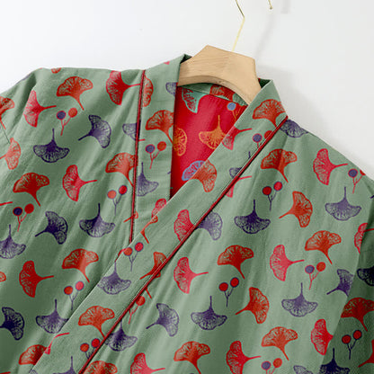 Ginkgo Organic Cotton Kimono Loungewear Set - image 26