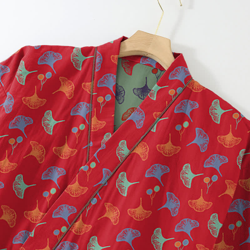 Ginkgo Organic Cotton Kimono Loungewear Set - image 23