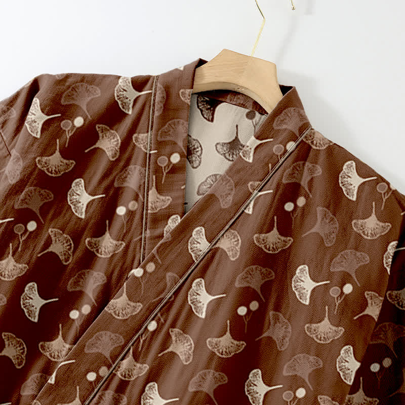 Ginkgo Organic Cotton Kimono Loungewear Set - image 29