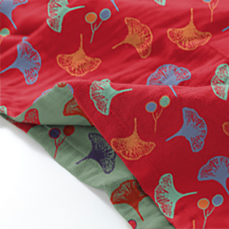 Ginkgo Organic Cotton Kimono Loungewear Set - image 24