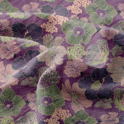 Peach Blossom Cotton Gauze Jacquard Bedspread - image 3