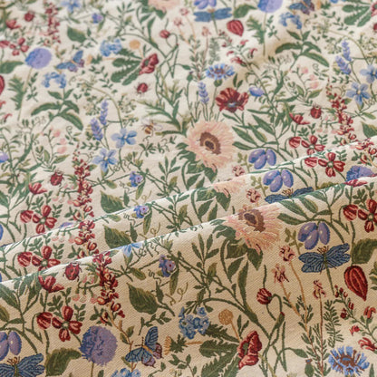 Painterly Dahlia Floral Tassel Curtain - image 8