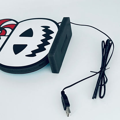 3D Pumpkin Infinity Lights Halloween Decoration - image 8