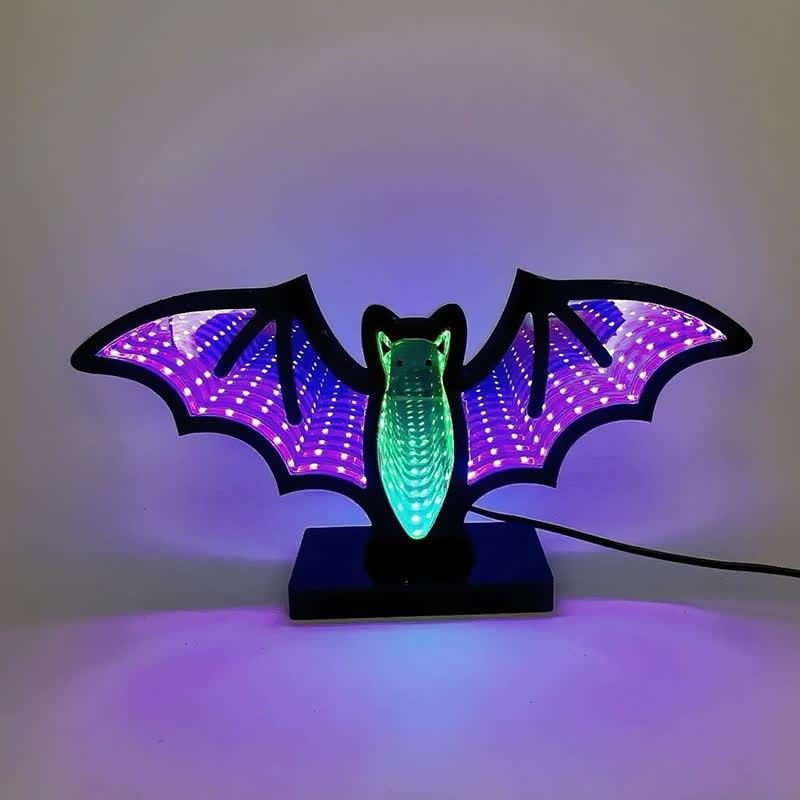 Halloween 3D Bat Infinity Lights  - image 4