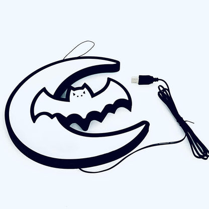 3D Bat Infinity Lights Hanging Decoration - image 4