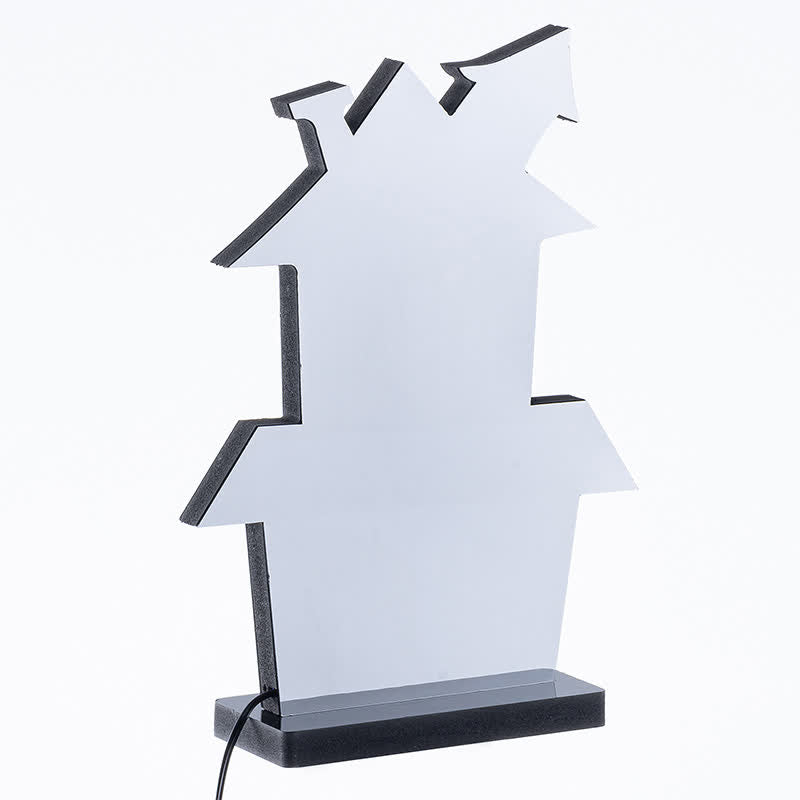 3D House Infinity Lights Halloween Decoration - image 6