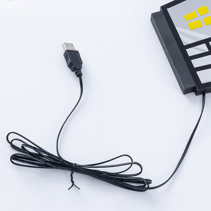 3D House Infinity Lights Halloween Decoration - image 8