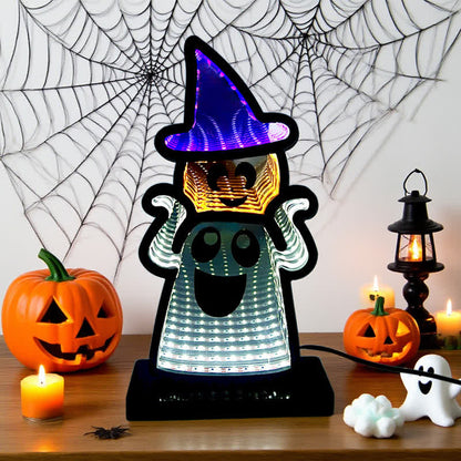 Halloween Funny Ghost Infinity Lights - image 6