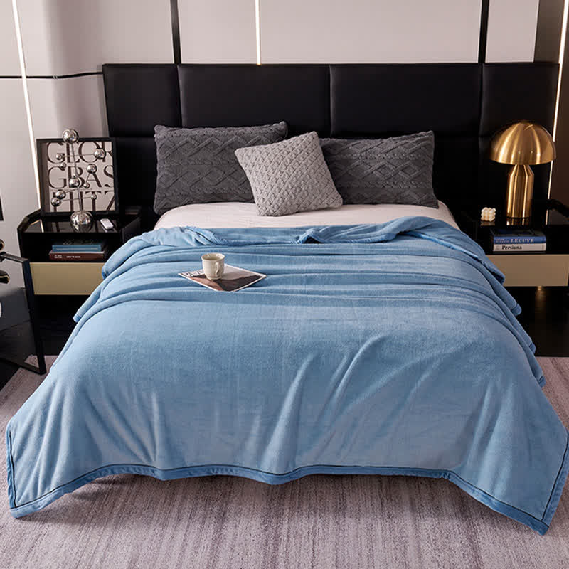 Minimalist Style Solid Color Blanket - image 18