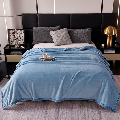 Minimalist Style Solid Color Blanket - image 18