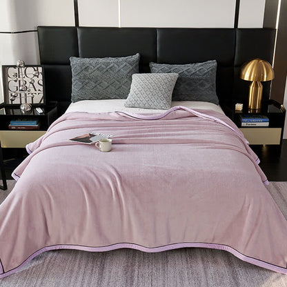Minimalist Style Solid Color Blanket - image 19