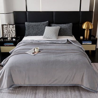 Minimalist Style Solid Color Blanket - image 21