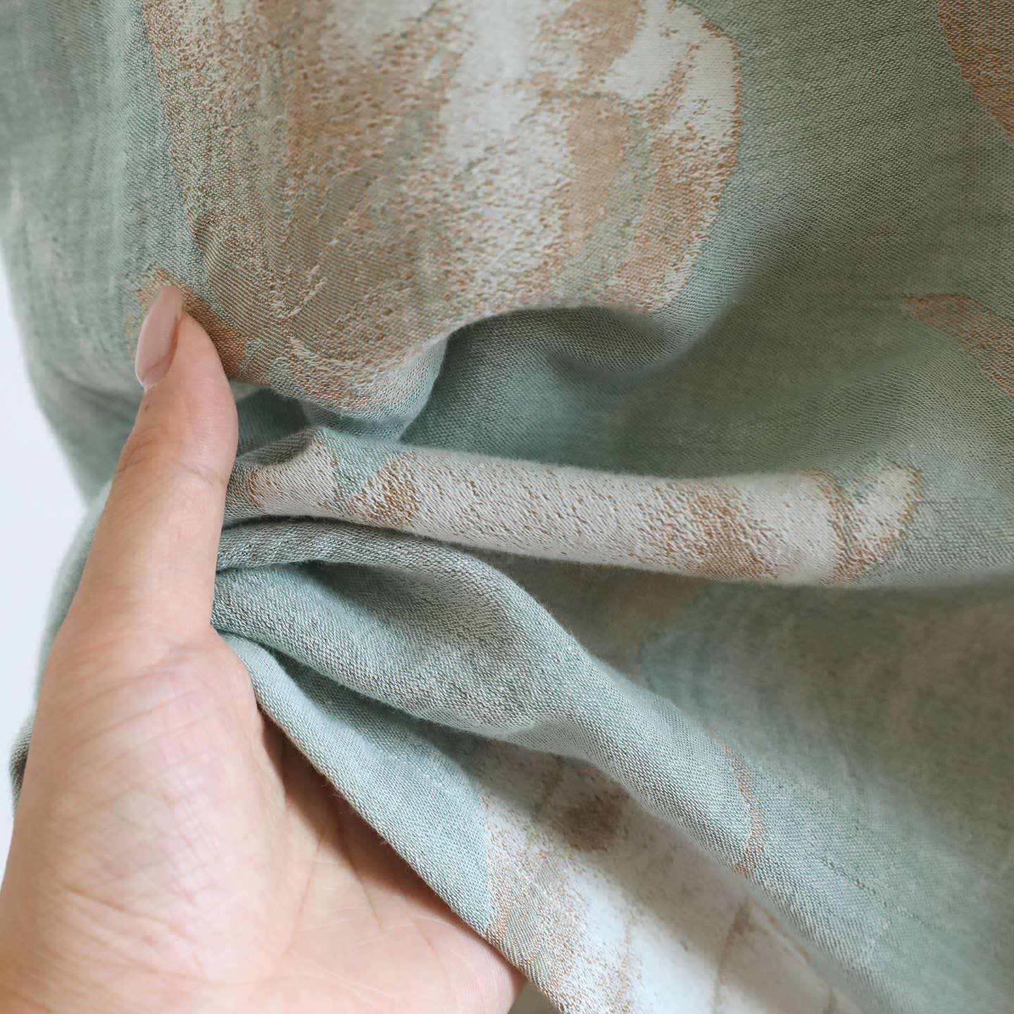 Tulip Natural Cotton Gauze Jacquard Nightdress - image 13