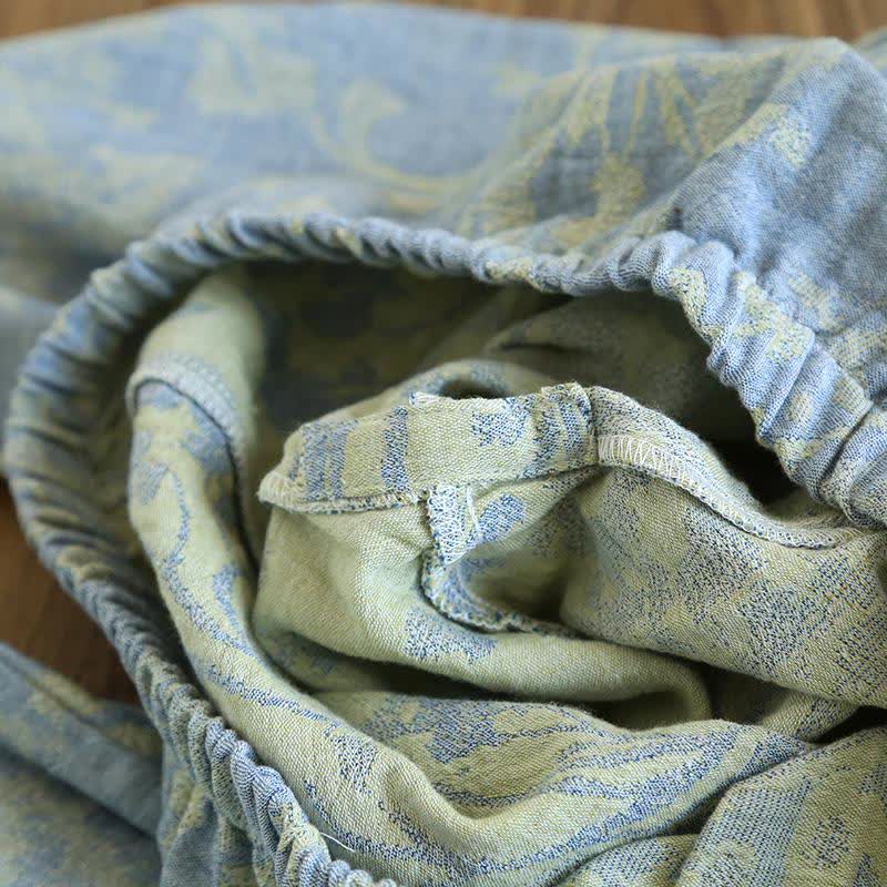 Elegant Floral Organic Cotton Loungewear Set - image 13