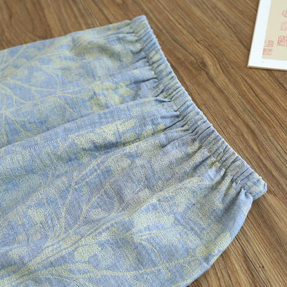 Elegant Floral Organic Cotton Loungewear Set - image 12