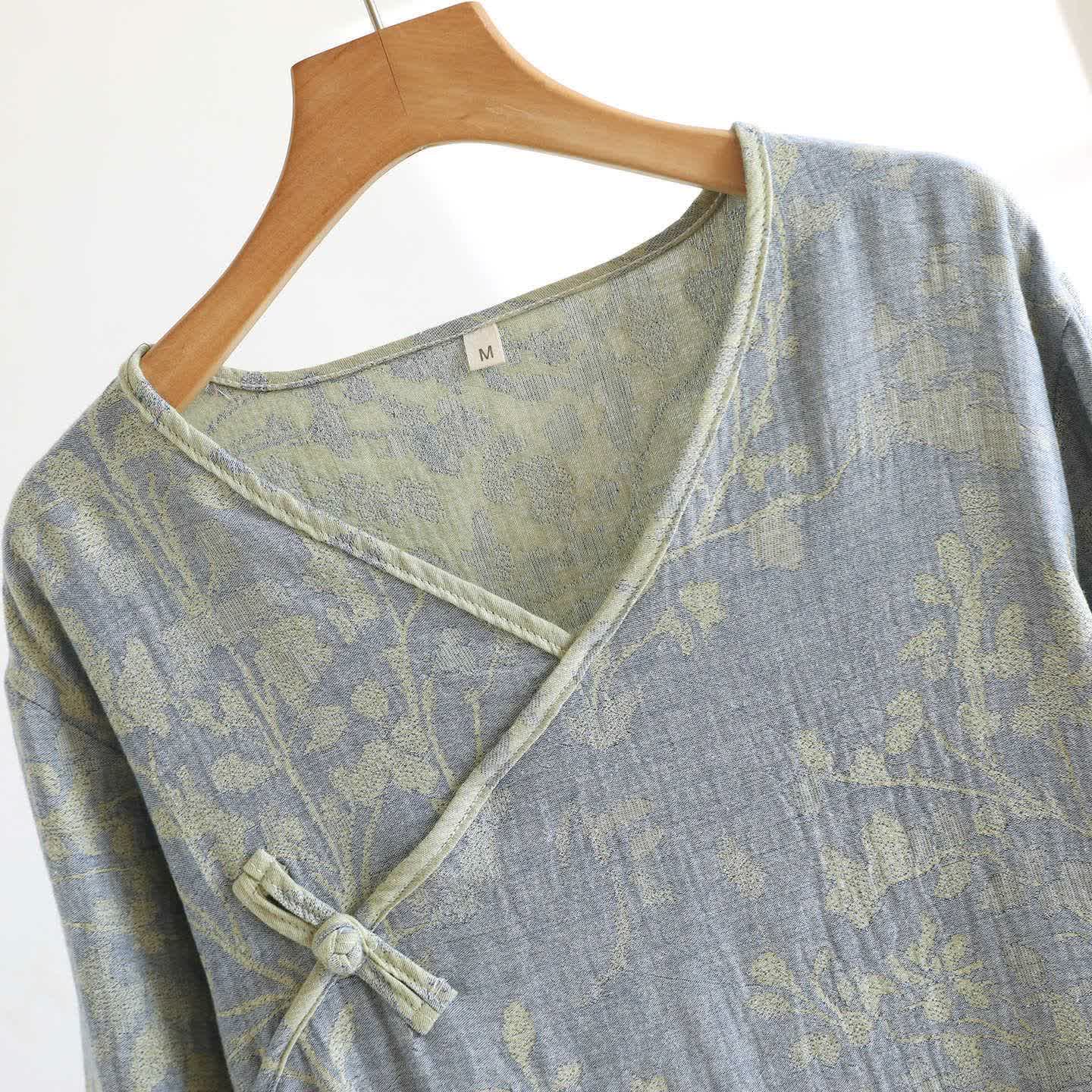 Elegant Floral Organic Cotton Nightdress - image 6