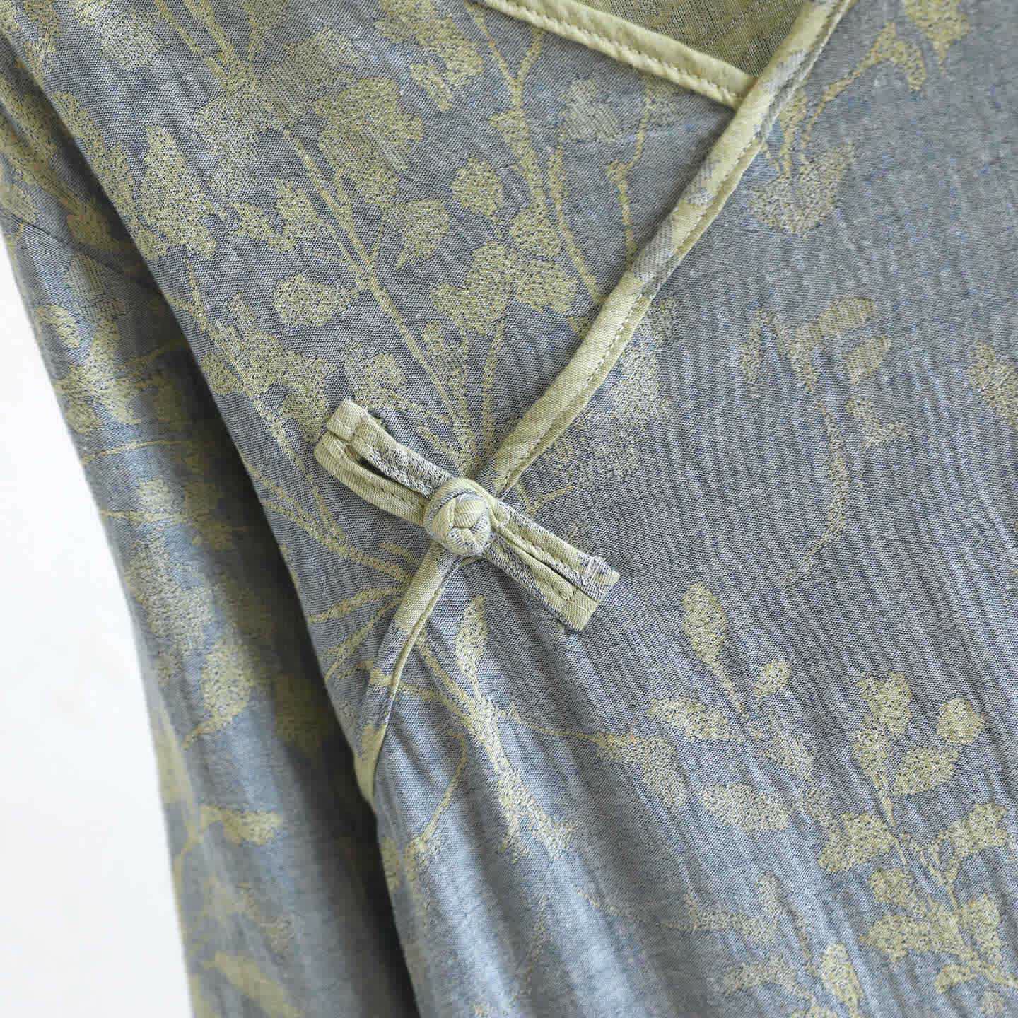 Elegant Floral Organic Cotton Nightdress - image 7