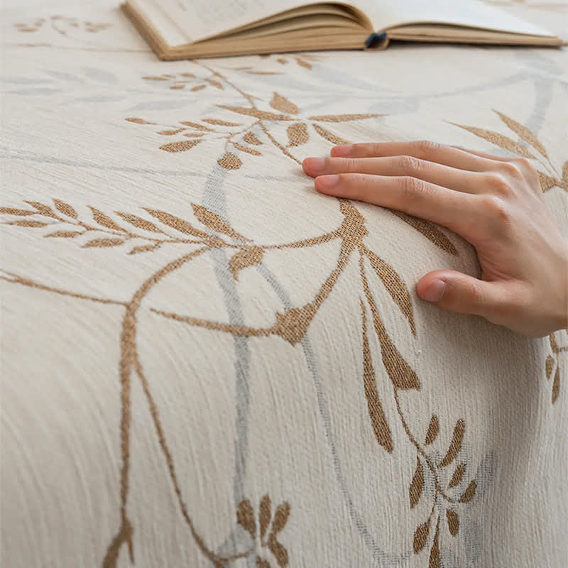 Subtle Branch Chenille Sofa Throw Blanket - image 3