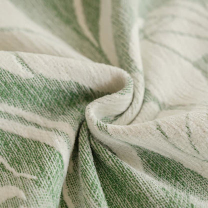 Green Tulip Chenille Sofa Throw Blanket - image 2
