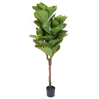 Faux Fiddle Leaf Fig Tree Home Decoration - image 26