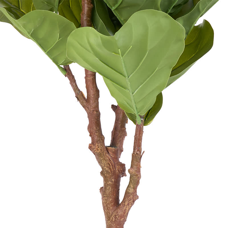 Faux Fiddle Leaf Fig Tree Home Decoration - image 8