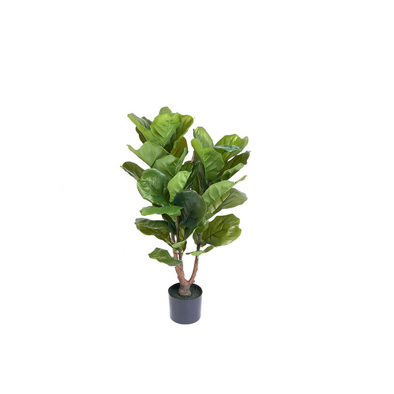 Faux Fiddle Leaf Fig Tree Home Decoration - image 11