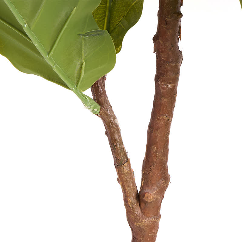 Faux Fiddle Leaf Fig Tree Home Decoration - image 9