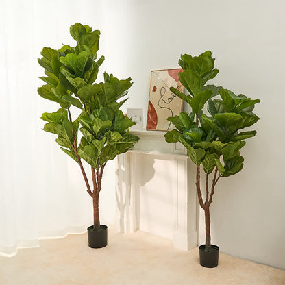 Faux Fiddle Leaf Fig Tree Home Decoration - image 0