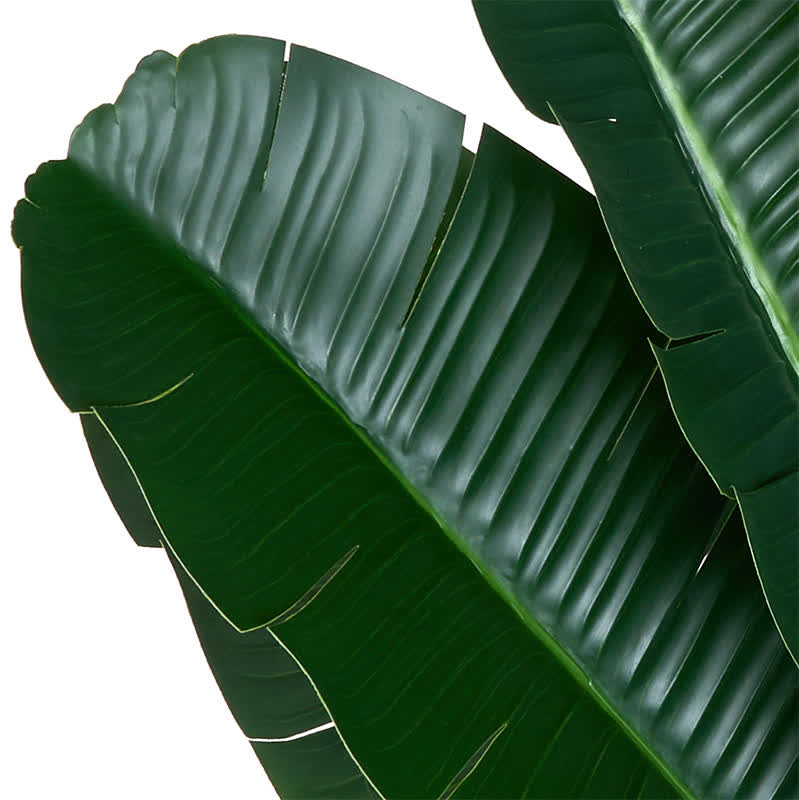 59"H Faux Travelers Palm Tree in Pot  - image 9