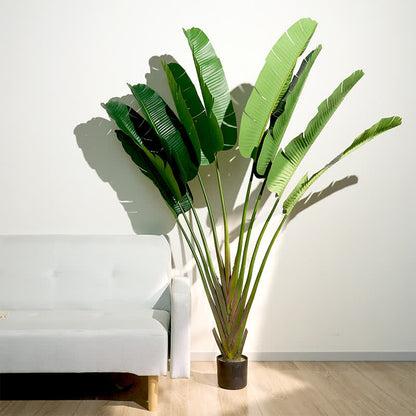 59"H Faux Travelers Palm Tree in Pot  - image 3