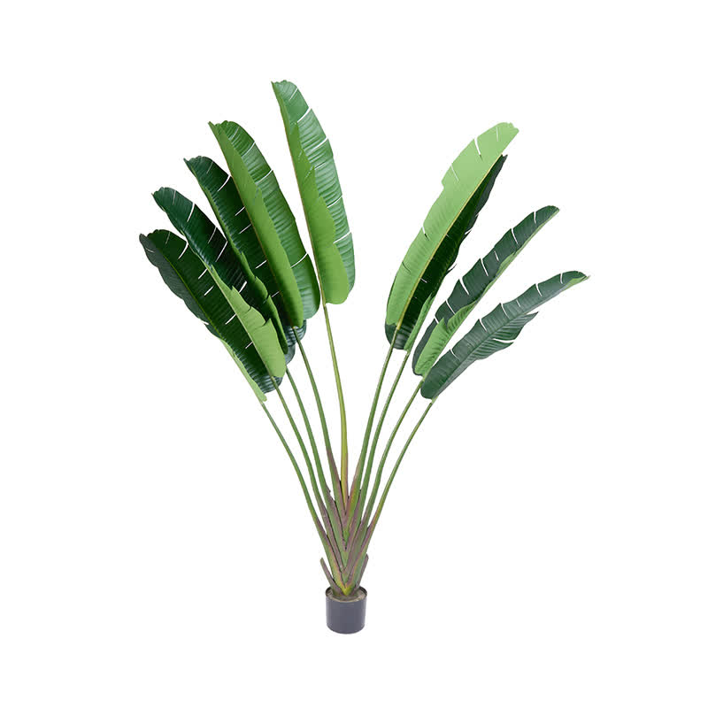 59"H Faux Travelers Palm Tree in Pot  - image 5